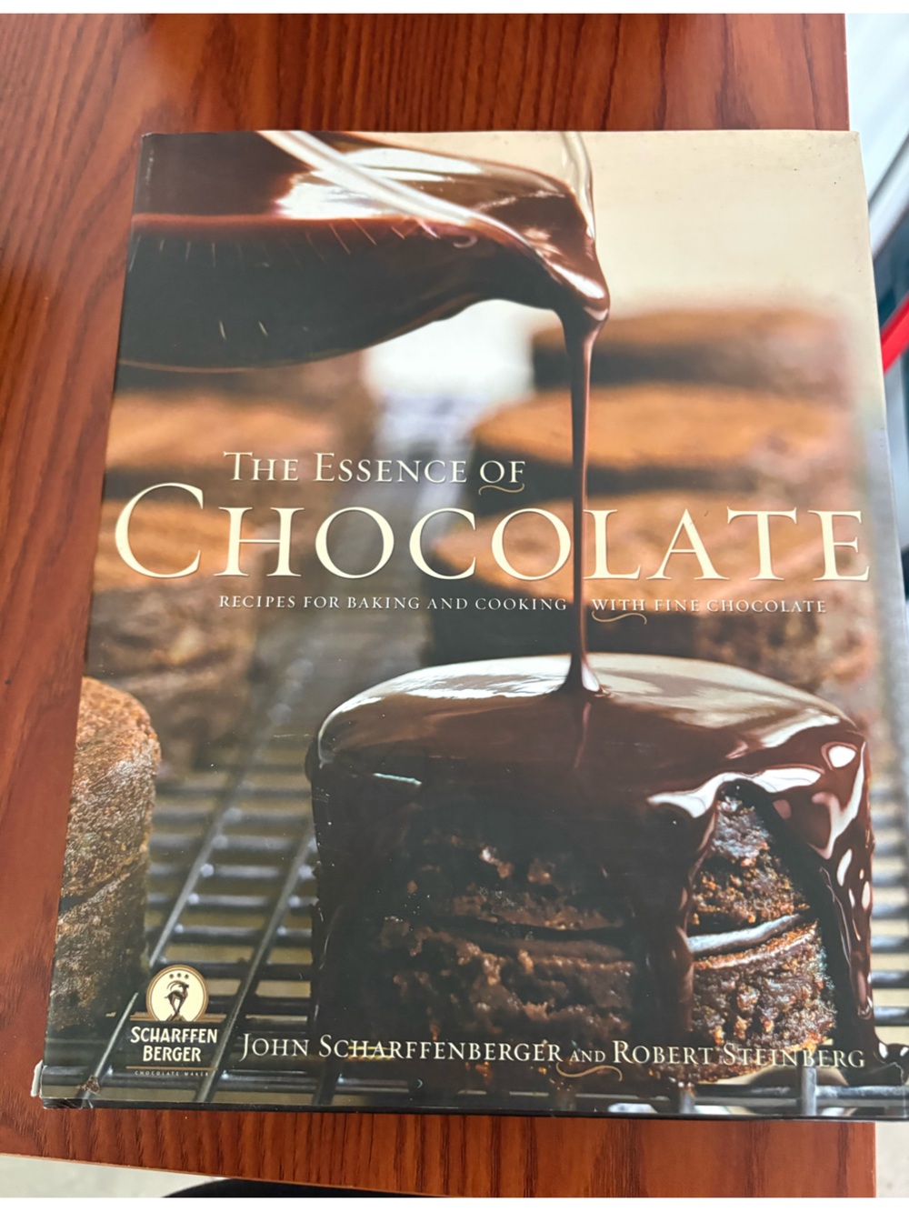 The Essence of Chocolate Cookbook - Rich Brown Cover